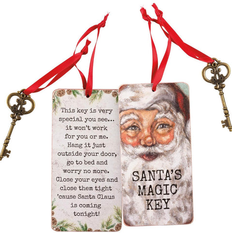 Santa’s Magic Key Ornament