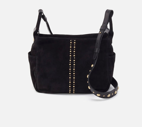 Hobo Sheila Crossbody Suede Black